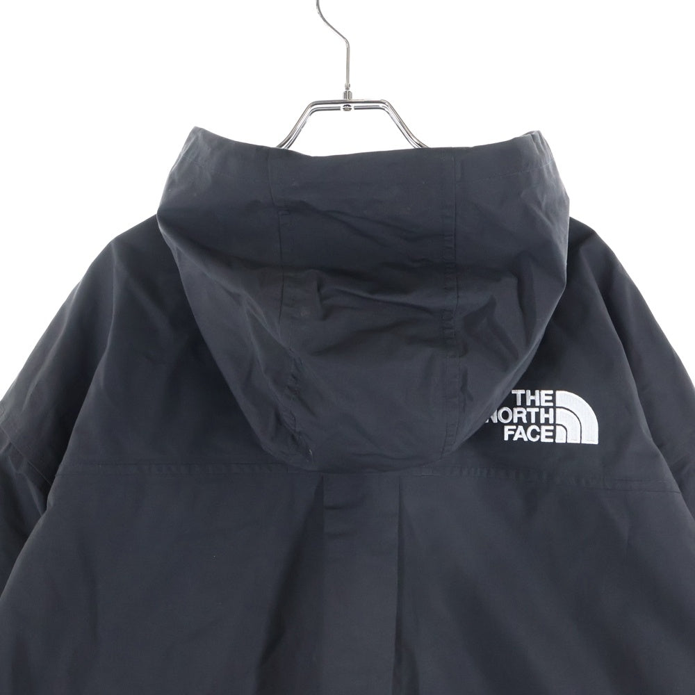 THE NORTH FACE(ザノースフェイス) RESIGN ON JACKET ジップアップフーデッドナイロンジャケット ブラック レディース NF0A3XDC