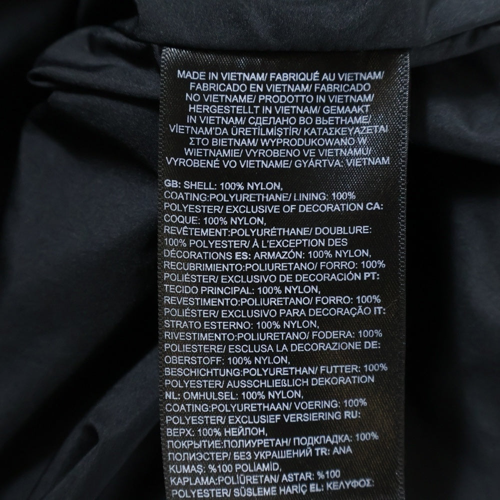 THE NORTH FACE(ザノースフェイス) RESIGN ON JACKET ジップアップフーデッドナイロンジャケット ブラック レディース NF0A3XDC