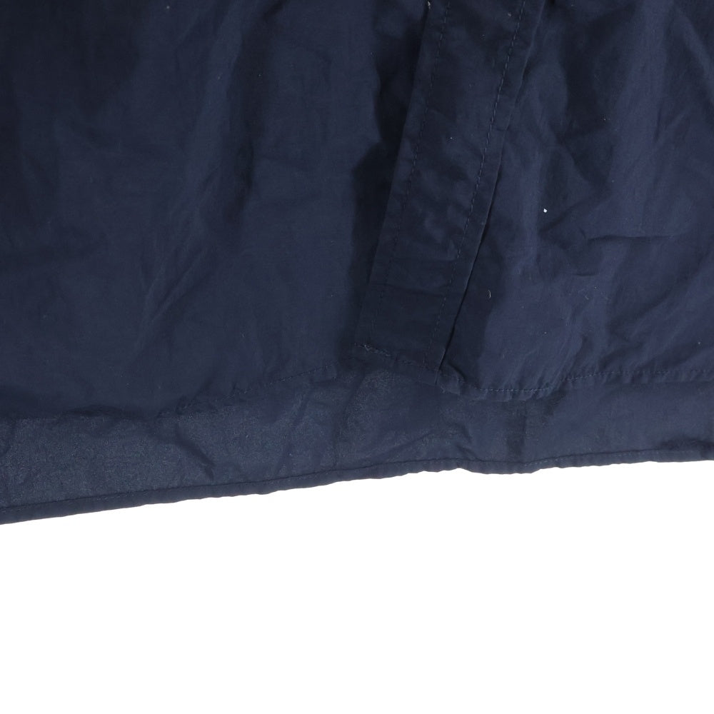 ADAM ET ROPE WILD LIFE TAILOR(ワイルドライフテーラー) ワッシャー ナイロン タスラン レギュラーカラー 長袖シャツ ネイビー GPG-44030-A