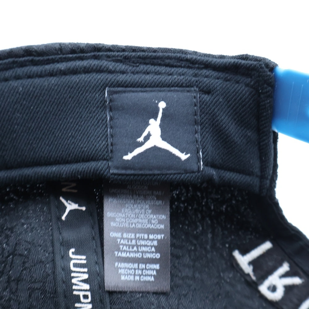 JORDAN BRAND(ジョーダンブランド) TRUE OG ジャンプマンロゴ 6パネル ベースボールキャップ ブラック 802029-010