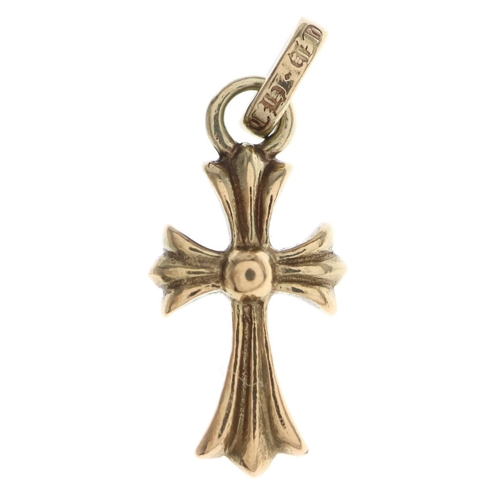 CHROME HEARTS(クロムハーツ) 22K CRS BBYFAT ベイビーファットクロス ペンダントトップ ゴールド BCA037