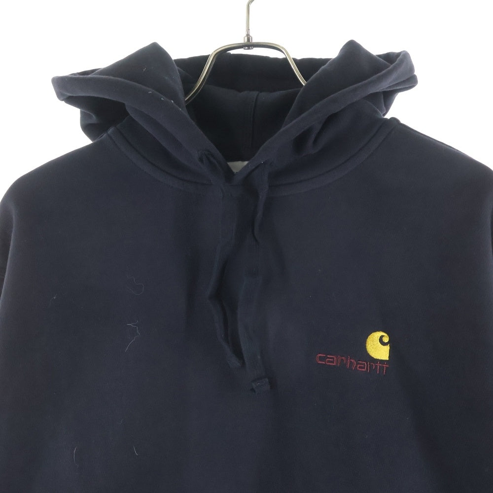 Carhartt WIP(カーハート ダブリューアイピー) アメリカンスクリプト フロントロゴエンブロイダリー フーデッドスウェットシャツ パーカー I028279