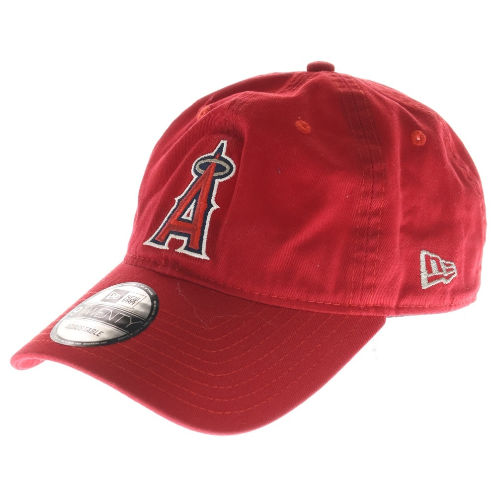 NEW ERA(ニューエラ) LOS ANGELES ANGELS 9TWENTY ロサンゼルスエンゼルス 6パネル キャップ 帽子 レッド