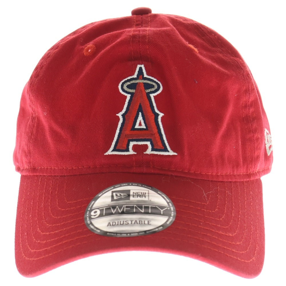 NEW ERA(ニューエラ) LOS ANGELES ANGELS 9TWENTY ロサンゼルスエンゼルス 6パネル キャップ 帽子 レッド