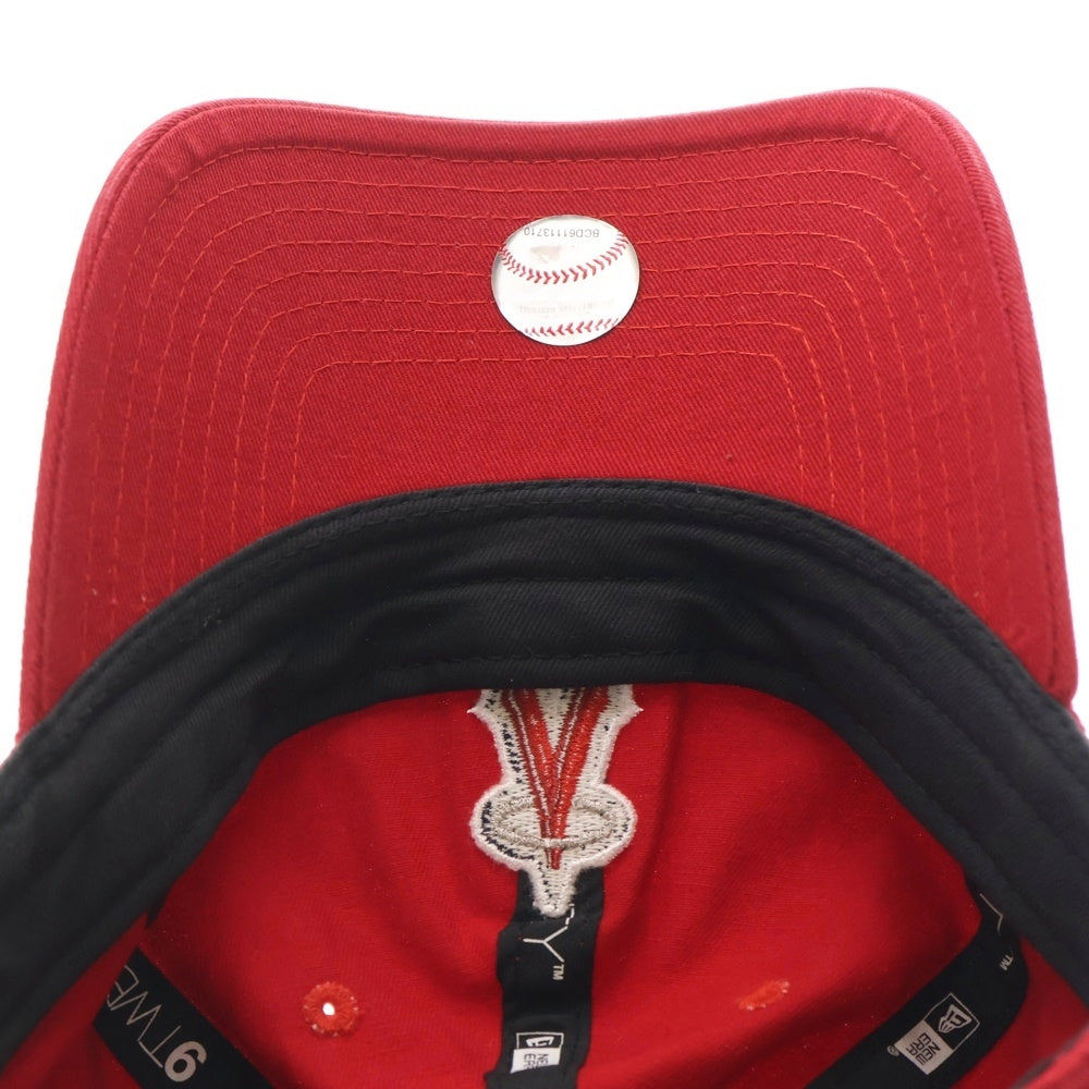 NEW ERA(ニューエラ) LOS ANGELES ANGELS 9TWENTY ロサンゼルスエンゼルス 6パネル キャップ 帽子 レッド