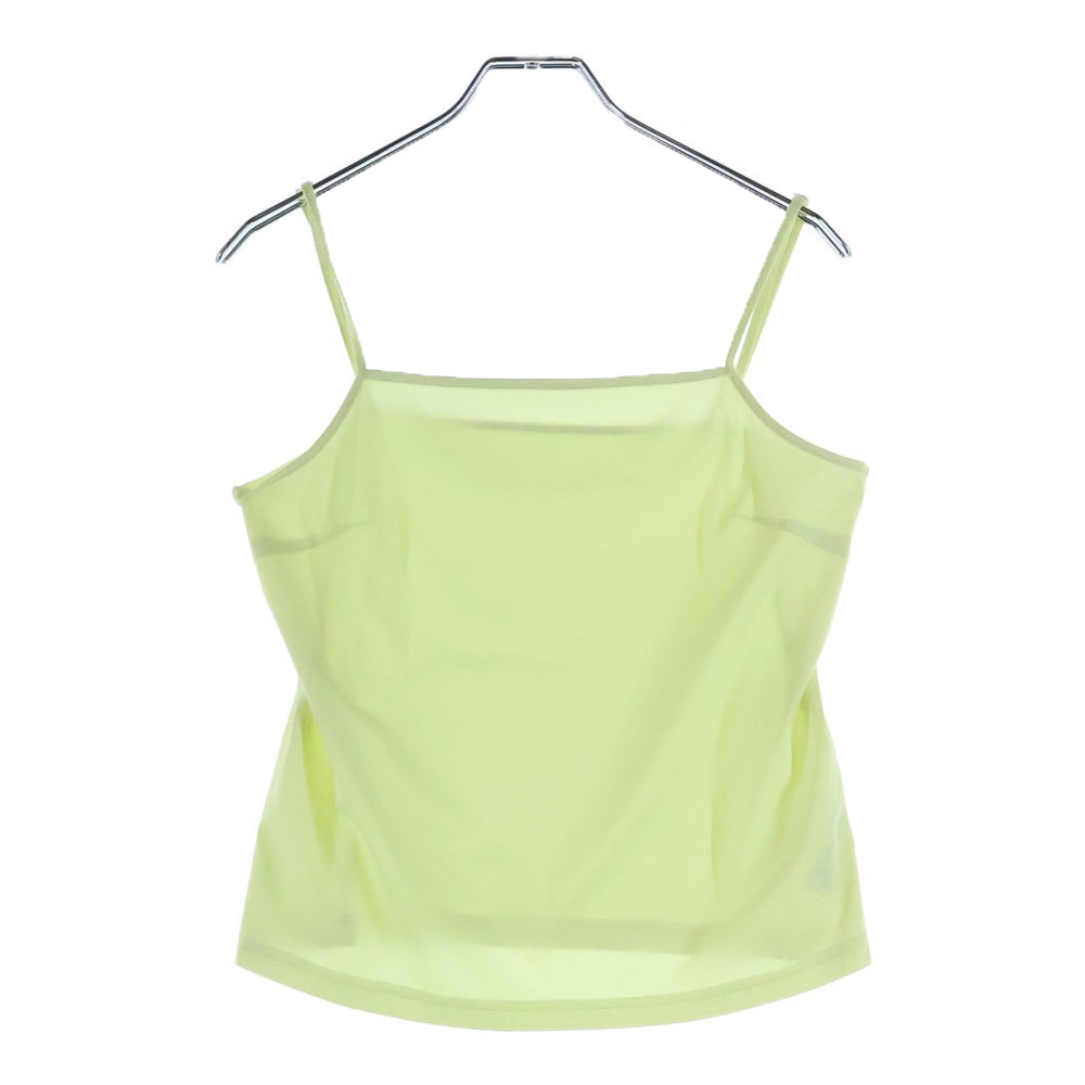 Lily Brown(リリーブラウン) オーガンザボウタイ ブラウス 半袖シャツ イエロー レディース LWFB254057