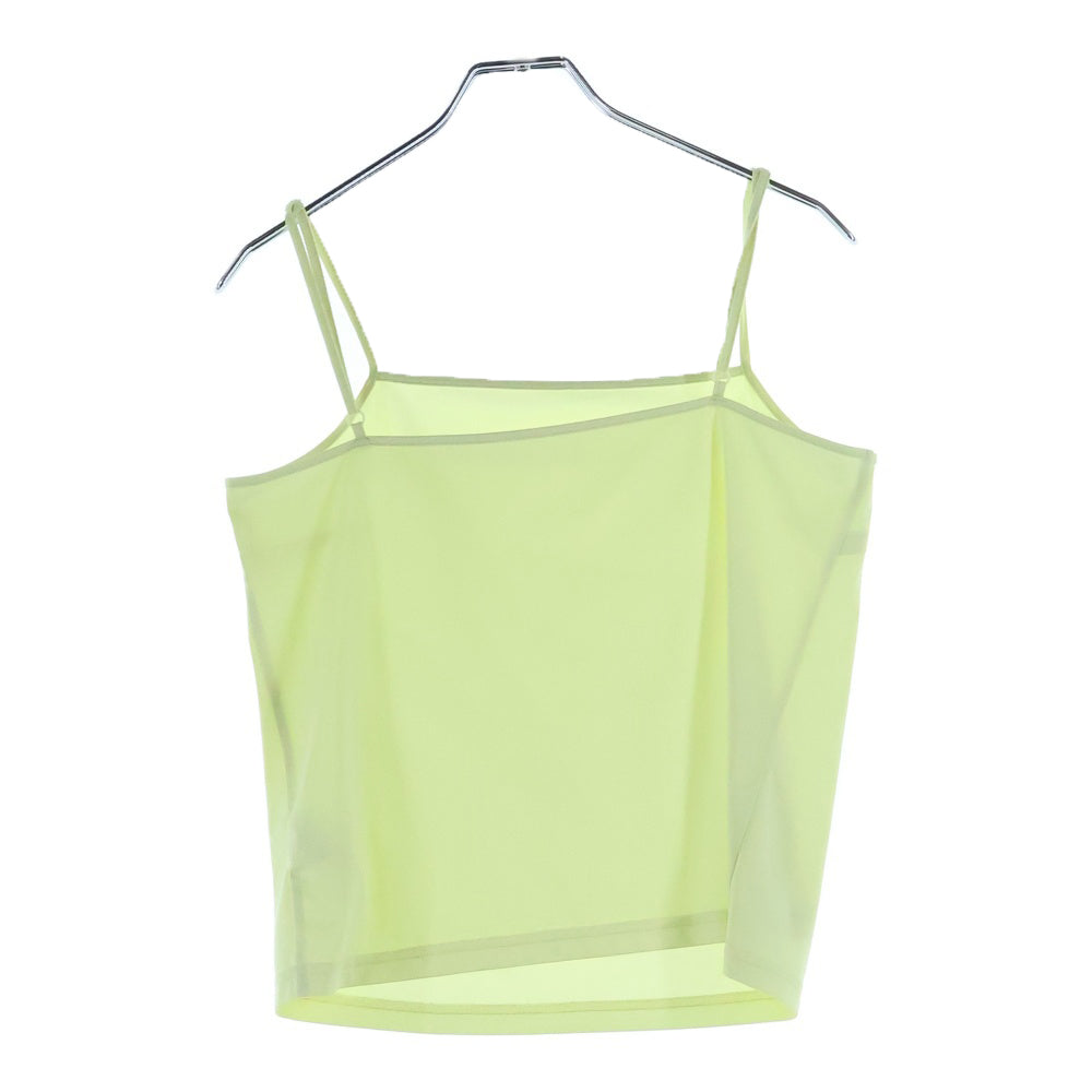 Lily Brown(リリーブラウン) オーガンザボウタイ ブラウス 半袖シャツ イエロー レディース LWFB254057