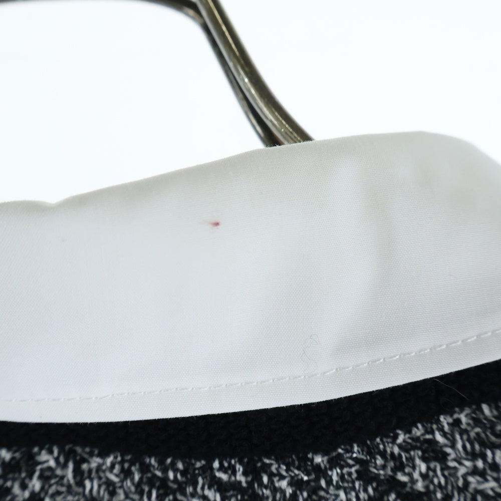 NO BRAND(ノーブランド) Her lip to ハーリップトゥ SAN ROCCO TWEED KNIT DRESS サン ロッコ ツイード ニットドレス ブラック/ホワイト レディース 1251305129