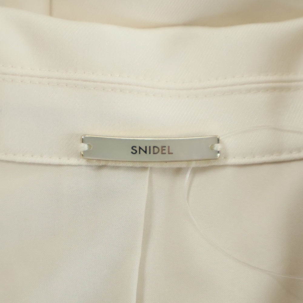 snidel(スナイデル) 2B ポリレーヨン シングルジャケット アイボリー レディース SWFJ252028