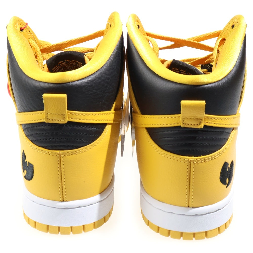 NIKE(ナイキ) ×Wu-Tang Clan DUNK HIGH ウータンクラン ダンク ハイカットスニーカー イエロー/ブラック US10.5/28.5cm HJ4320-001