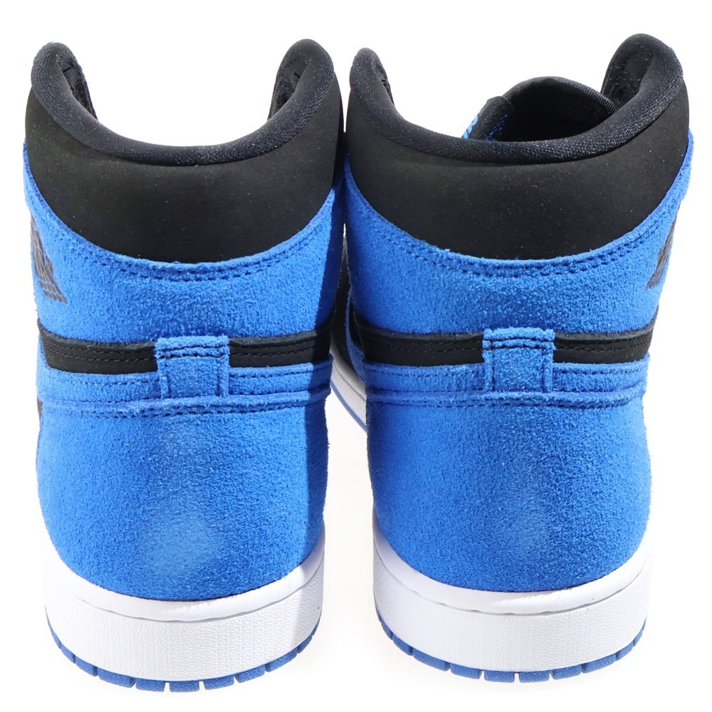 NIKE(ナイキ) AIR JORDAN 1 RETRO HIGH OG ROYAL REIMAGINED エアジョーダン1 レトロ ロイヤル リイマジンド ハイカットスニーカー ブラック/ブルー US11/29cm DZ5485-042