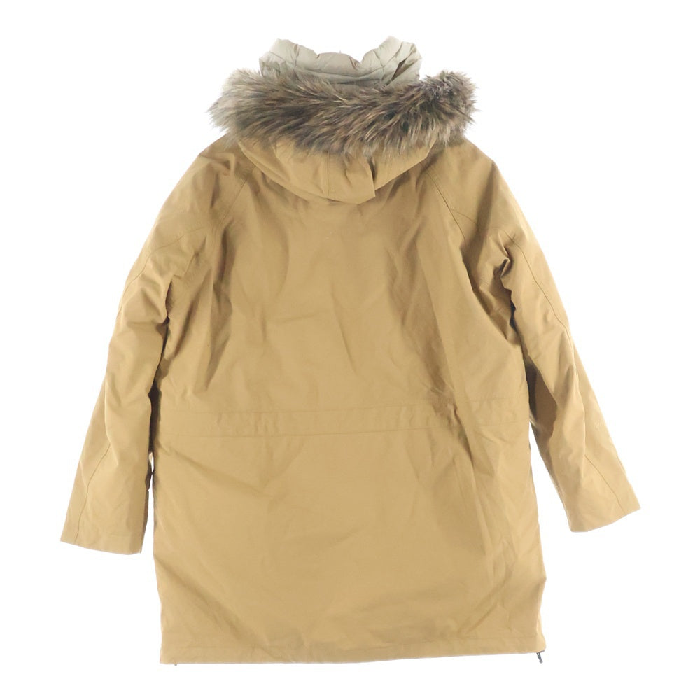 THE NORTH FACE(ザノースフェイス) GORE-TEX SEROW MAGNE TRICLIMATE セローマグネトリクライメイト インナー付き ファーフード ダウンジャケット ブラウン レディース NPW62131