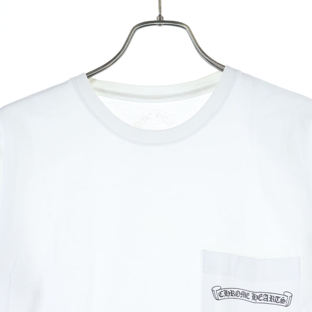 CHROME HEARTS(クロムハーツ) FLEURKNEE TEE フレアニー プリント クルーネック 半袖Tシャツ カットソー ホワイト