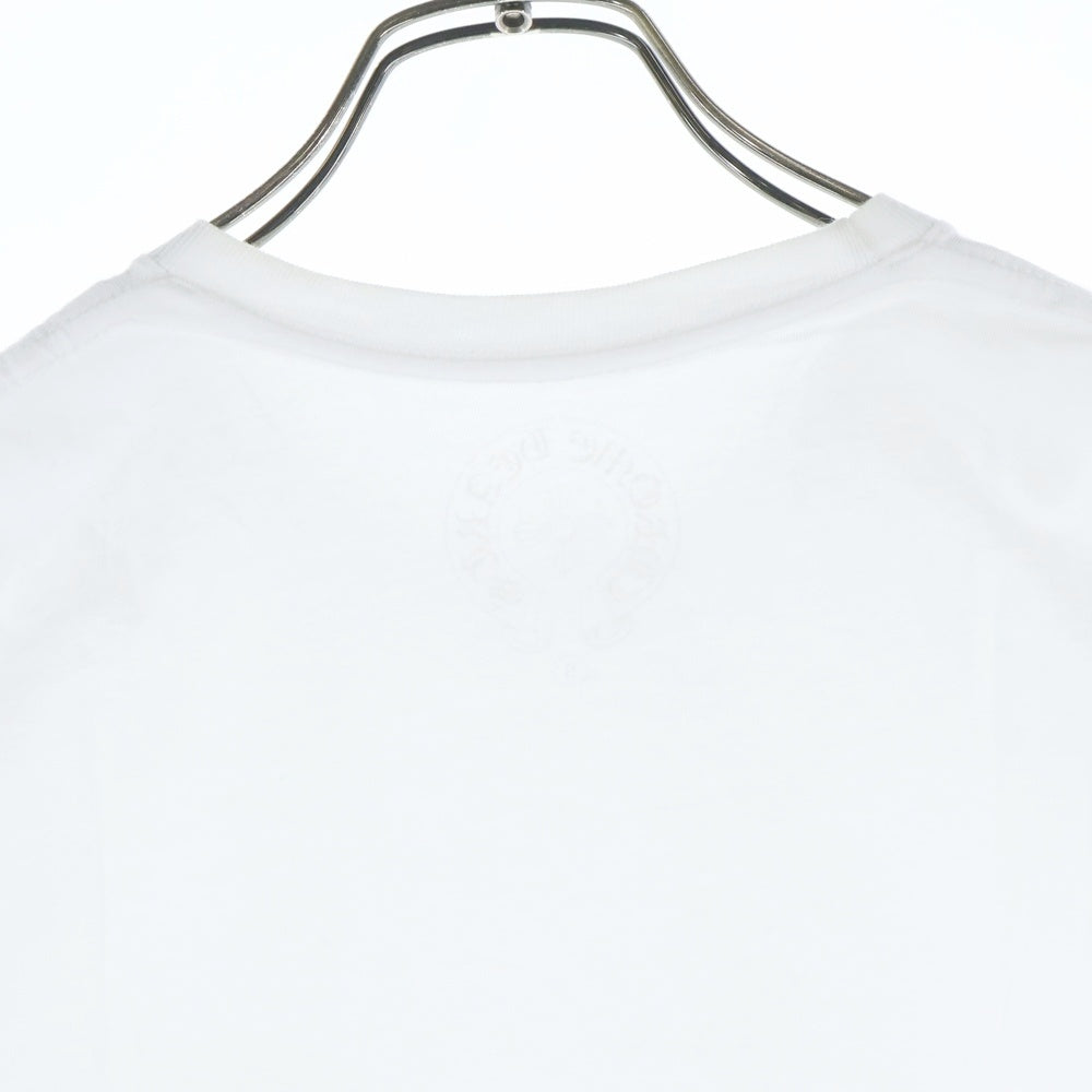 CHROME HEARTS(クロムハーツ) FLEURKNEE TEE フレアニー プリント クルーネック 半袖Tシャツ カットソー ホワイト