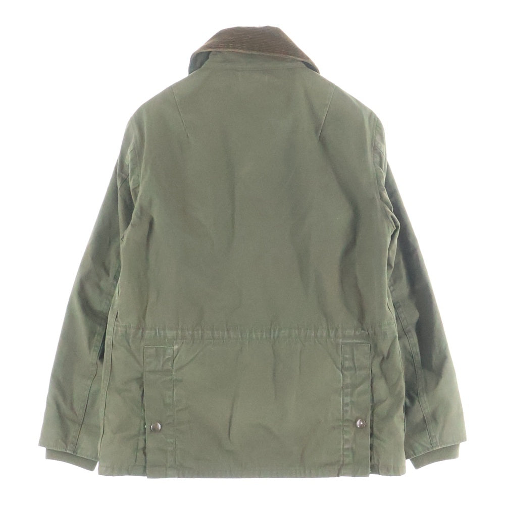 HOUSTON(ヒューストン) マルチポケット コーデユロイ切り替え アイランドジャケット カーキ 50371