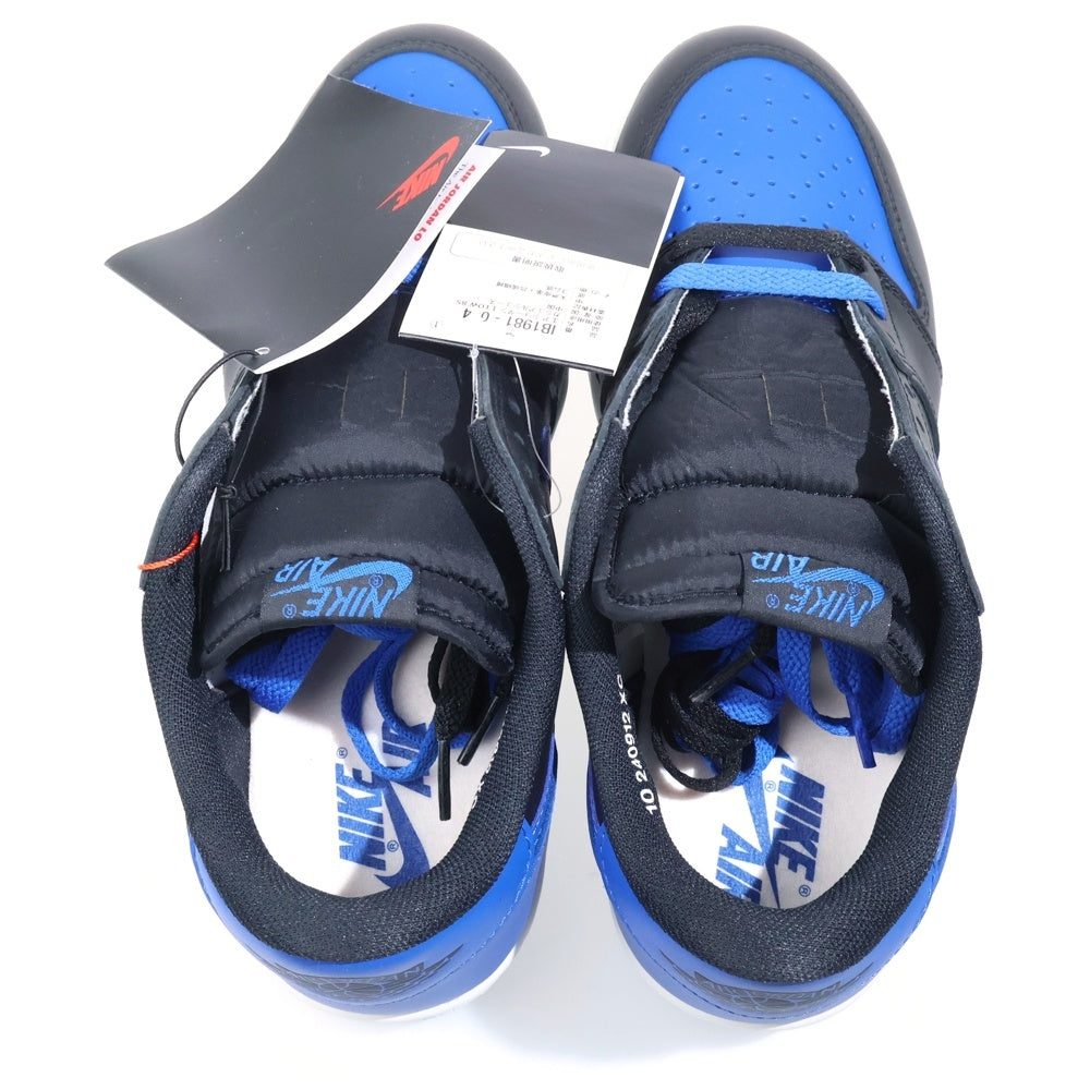 NIKE(ナイキ) AIR JORDAN 1 LOW 85 ROYAL エアジョーダン ロイヤル ローカットスニーカー ブラック/ブルー US10/28cm IB1981-004