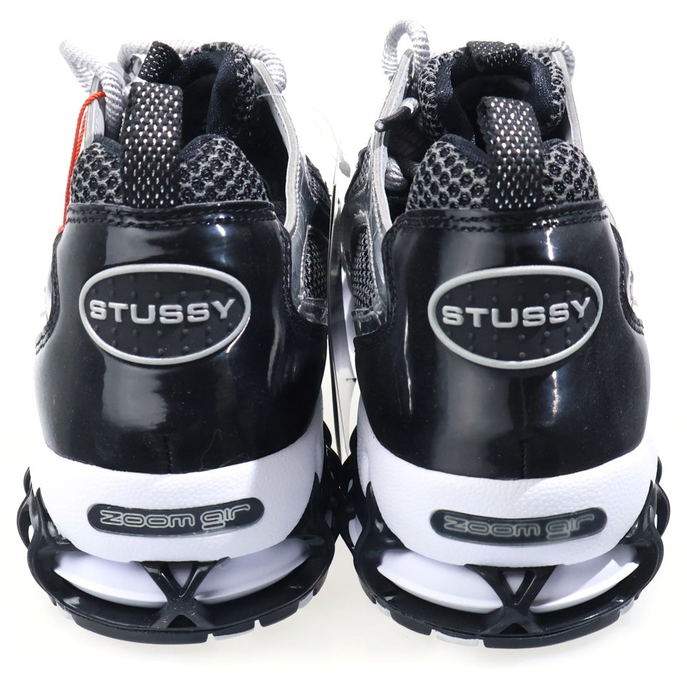 NIKE(ナイキ) ×STUSSY AIR ZOOM SPIRIDON CAGED ステューシー エアズーム スピリドン ゲージド ローカットスニーカー シルバー US9/27cm CU1854-001