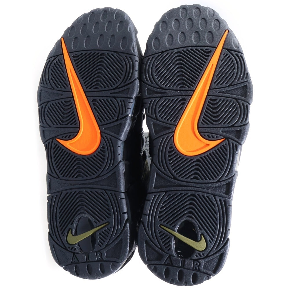 NIKE(ナイキ) AIR MORE UPTEMPO 96 Rough Green エアモアアップテンポ ラフグリーン ハイカットスニーカーシューズ カーキ/ブラック US9/27cm DH8011-001