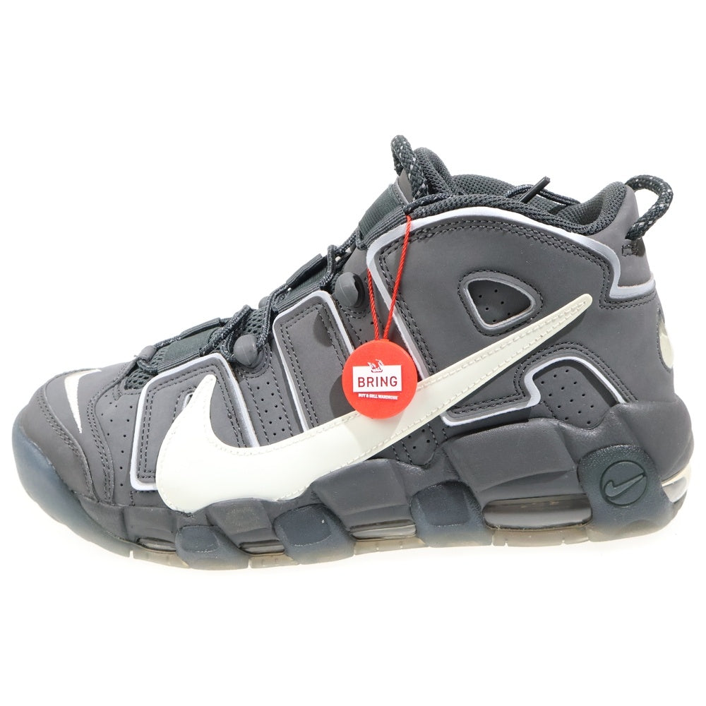 NIKE(ナイキ) AIR MORE UPTEMPO 96 Copy Paste エアモアアップテンポ コピー ペースト ハイカットスニーカー グレー US9.5/27.5cm DQ5014-068