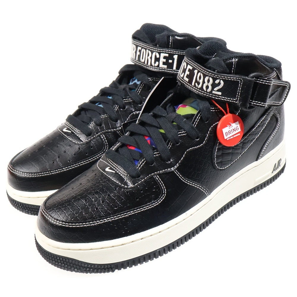NIKE(ナイキ) AIR FORCE 1 MID LX OUR FORCE 1 エアフォース1 LX フォース1 ミッドカットスニーカー ブラック US9/27.0cm DV1029-010