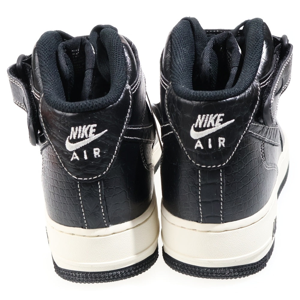 NIKE(ナイキ) AIR FORCE 1 MID LX OUR FORCE 1 エアフォース1 LX フォース1 ミッドカットスニーカー ブラック US9/27.0cm DV1029-010