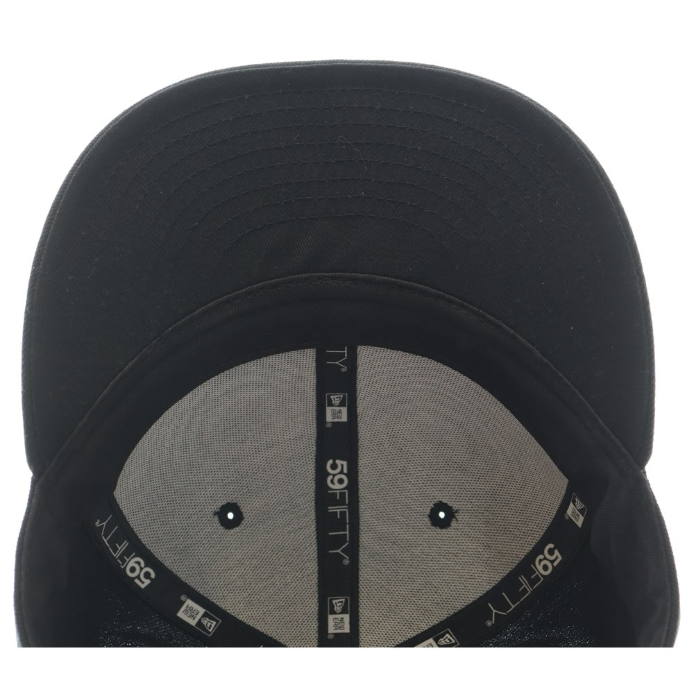 WACKO MARIA(ワコマリア) 24AW ×NEW ERA ニューエラ フロント刺繍 6パネル ベースボールキャップ 帽子 ブラック 24FW-WMA-CP01