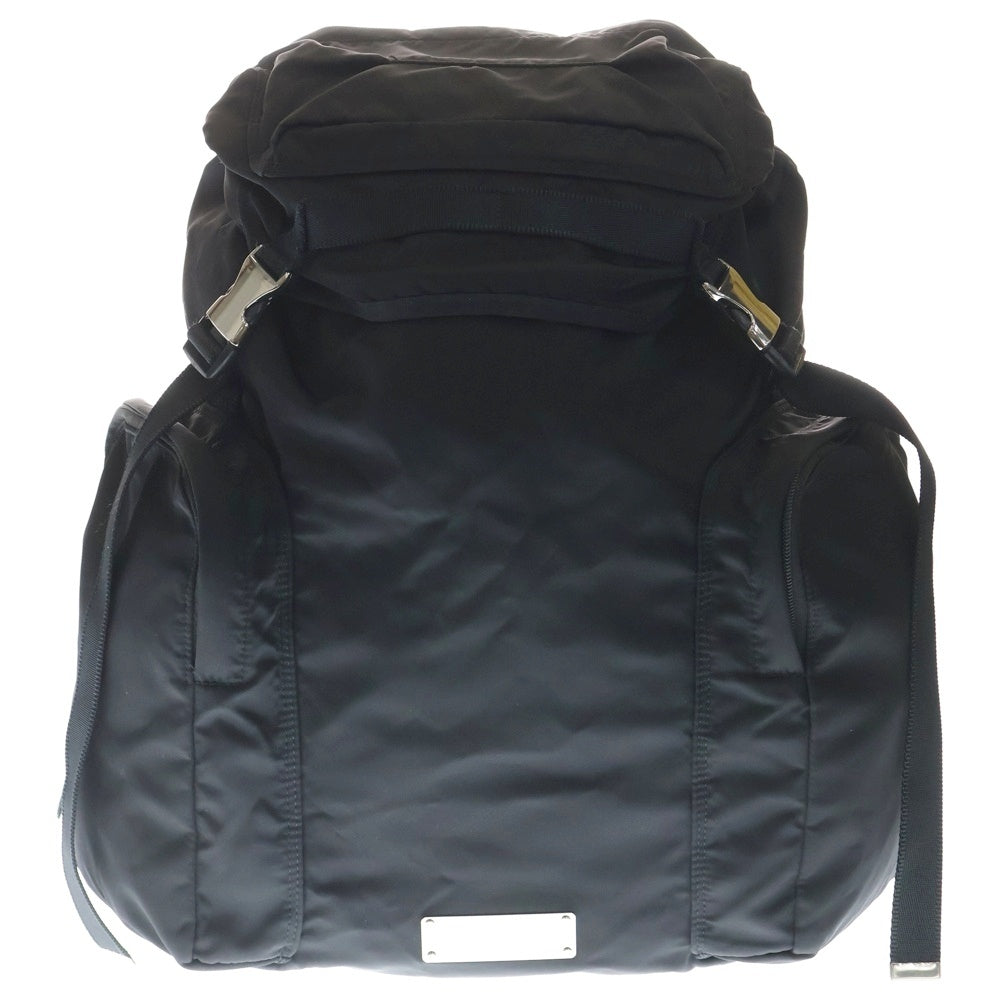 UNDERCOVER(アンダーカバー) ロゴプレート ナイロンバックパック リュックサック ブラック UCA4B01-01