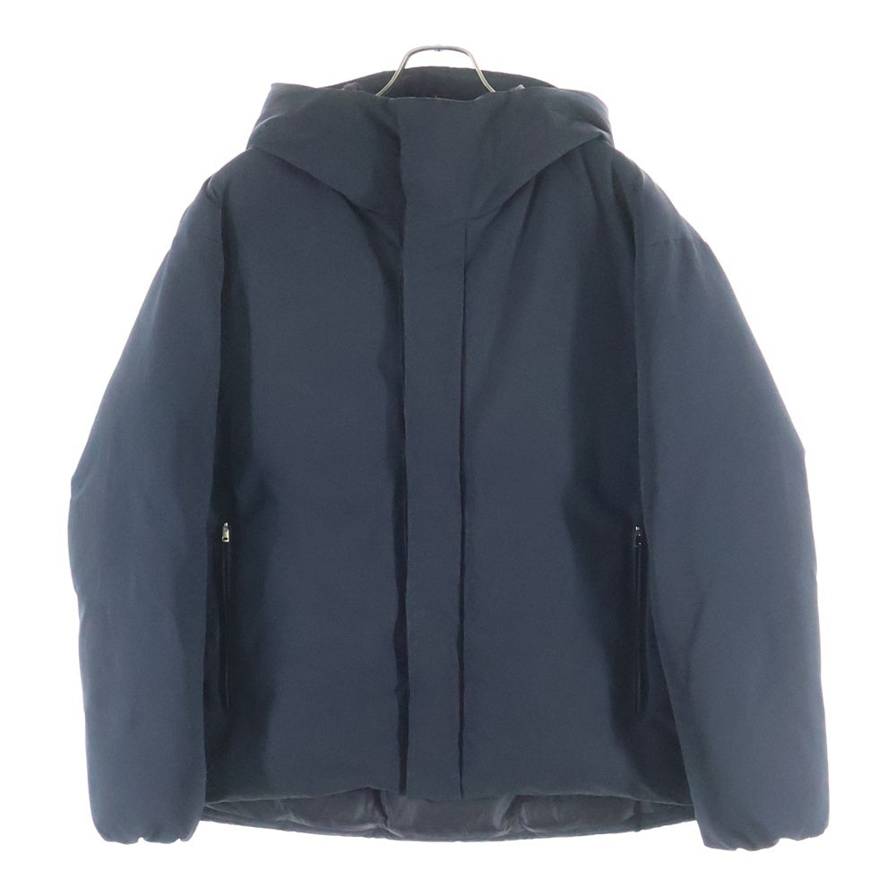 BEAUTY&YOUTH UNITED ARROWS(ビューティーアンドユースユナイテッドアローズ) ×KOMATSU 小松マテーレ フーデッド ジップアップダウンジャケット ブラック 1225-114-0193