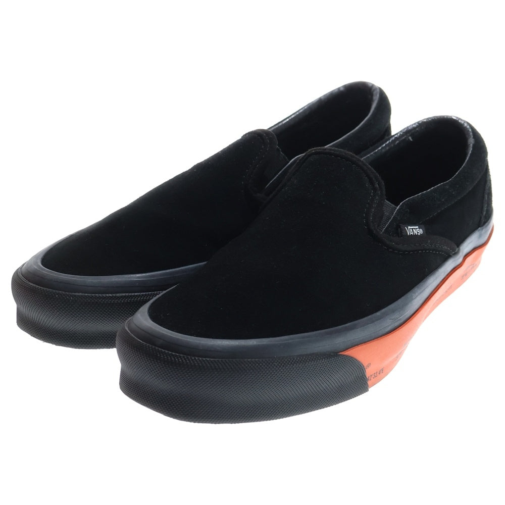 WTAPS(ダブルタップス) ×OG CLASSIC SLIP-ON LX バンズ クラシック スリッポン スウェードローカットスニーカー ブラック US8.5/26.5cm VN0A45JK20E