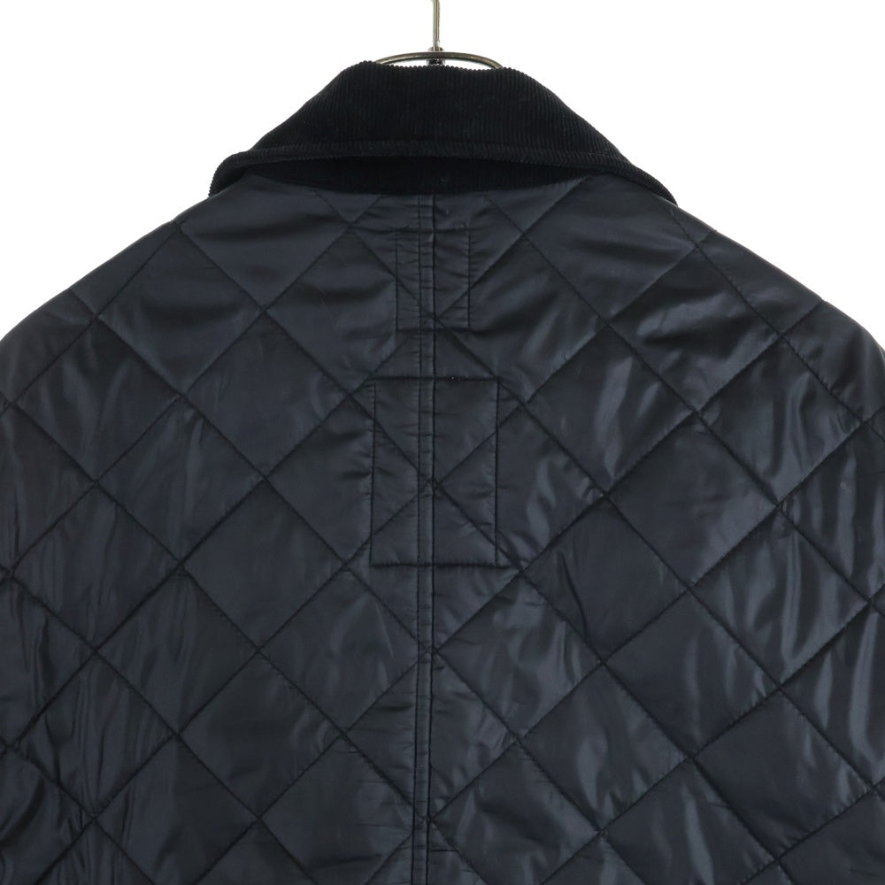 SHIPS(シップス) Quilted Jacket カシミヤ混 キルティングジャケット ブラック 801-45-0029