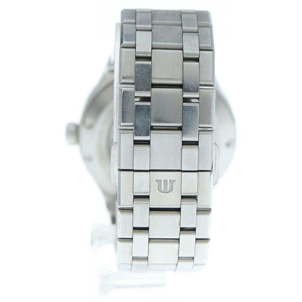 MAURICE LACROIX(モーリスラクロア) アイコン オートマティック 青文字盤 自動巻き腕時計 ウォッチ シルバー/ブルー AI6008