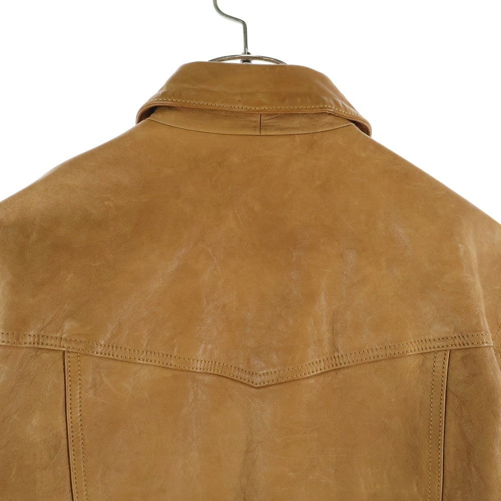GAP(ギャップ) 1969 レザー トラッカー ジャケット ブラウン