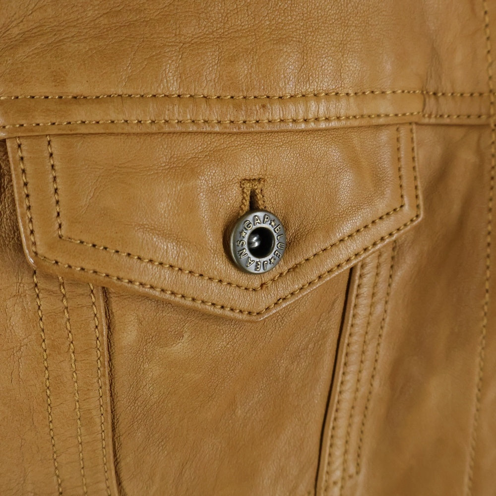 GAP(ギャップ) 1969 レザー トラッカー ジャケット ブラウン