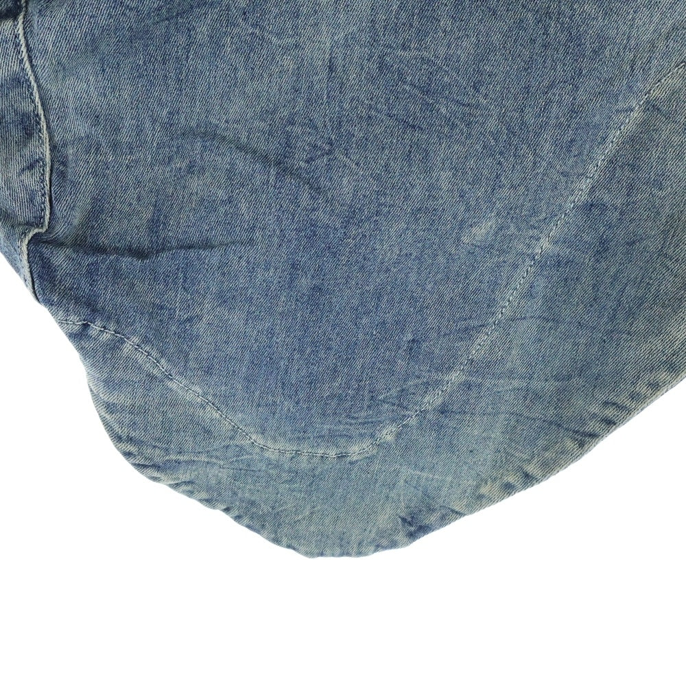 Vivienne Westwood Anglomania(ヴィヴィアンウエストウッドアングロマニア) × Lee リー ハートエンブロイダリー 変形 スカート インディゴ レディース