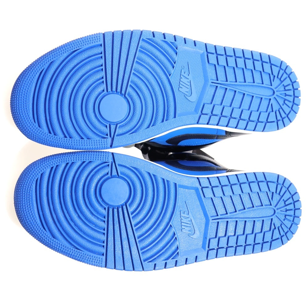 NIKE(ナイキ) AIR JORDAN 1 MID エア ジョーダン 1 ミッドカットスニーカー ブルー/ブラック US10/28cm DQ8426-042