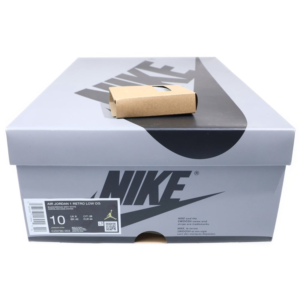 NIKE(ナイキ) AIR JORDAN 1 LOW OG SHADOW エアジョーダン シャドウ ローカットスニーカー グレー/ブラック US10/28cm CZ0790-003