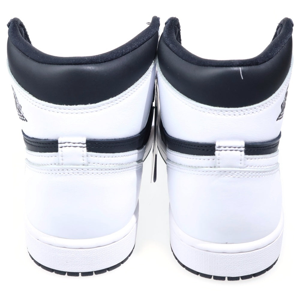 NIKE(ナイキ) AIR JORDAN 1 RETRO HIGH OG エアジョーダン1 レトロ OG ハイカットスニーカー ブラック/ホワイト US10/28cm DZ5485-010