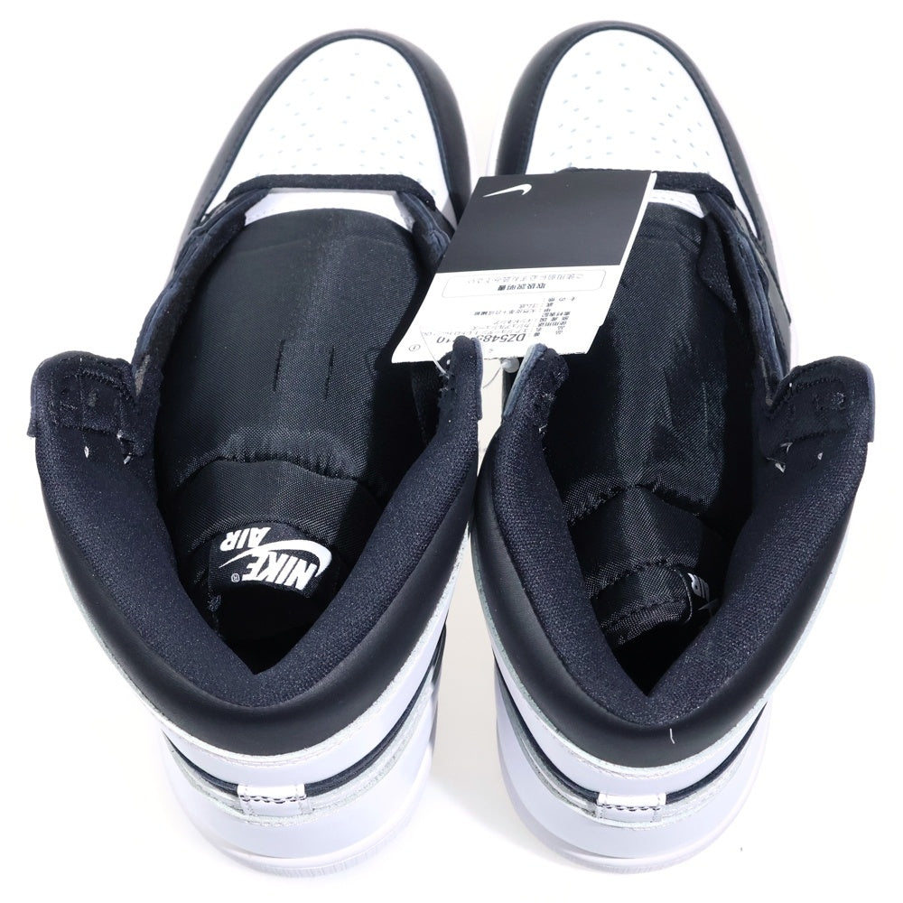NIKE(ナイキ) AIR JORDAN 1 RETRO HIGH OG エアジョーダン1 レトロ OG ハイカットスニーカー ブラック/ホワイト US10/28cm DZ5485-010