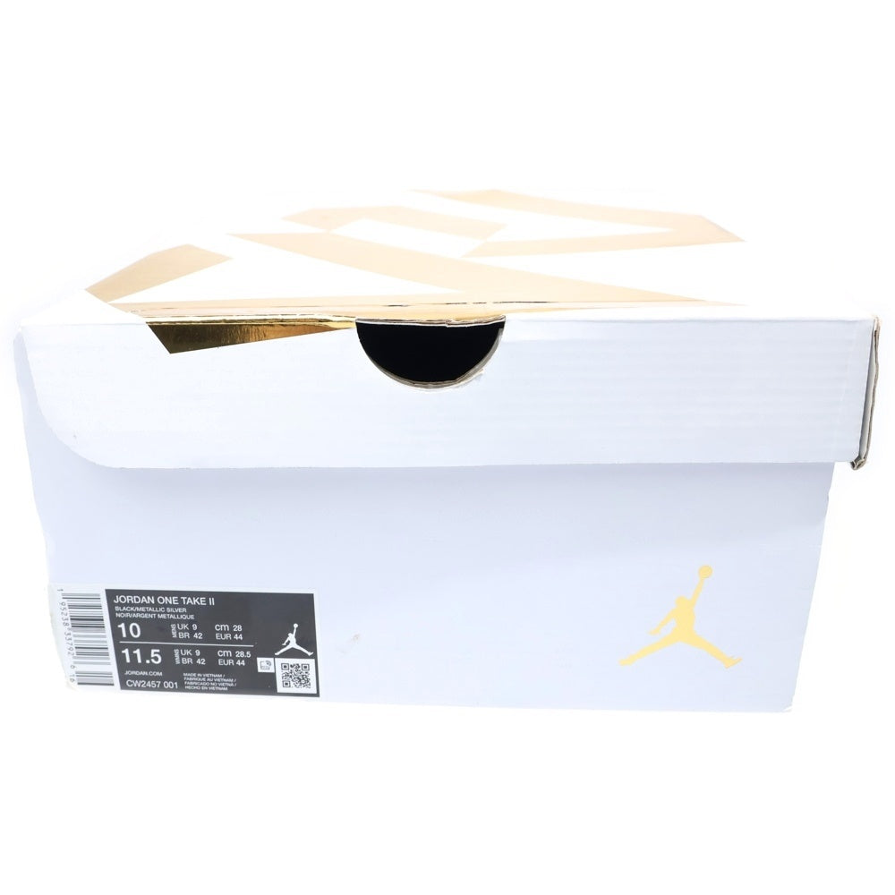 NIKE(ナイキ) AIR JORDAN ONE TAKE II エア ジョーダン ワンテイク ローカットスニーカー ブラック US10/28cm CW2457-001