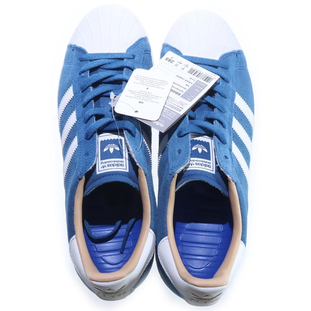 adidas(アディダス) SUPERSTAR スーパースター レザー ローカットスニーカー ブルー US10.5/28.5cm BB8607