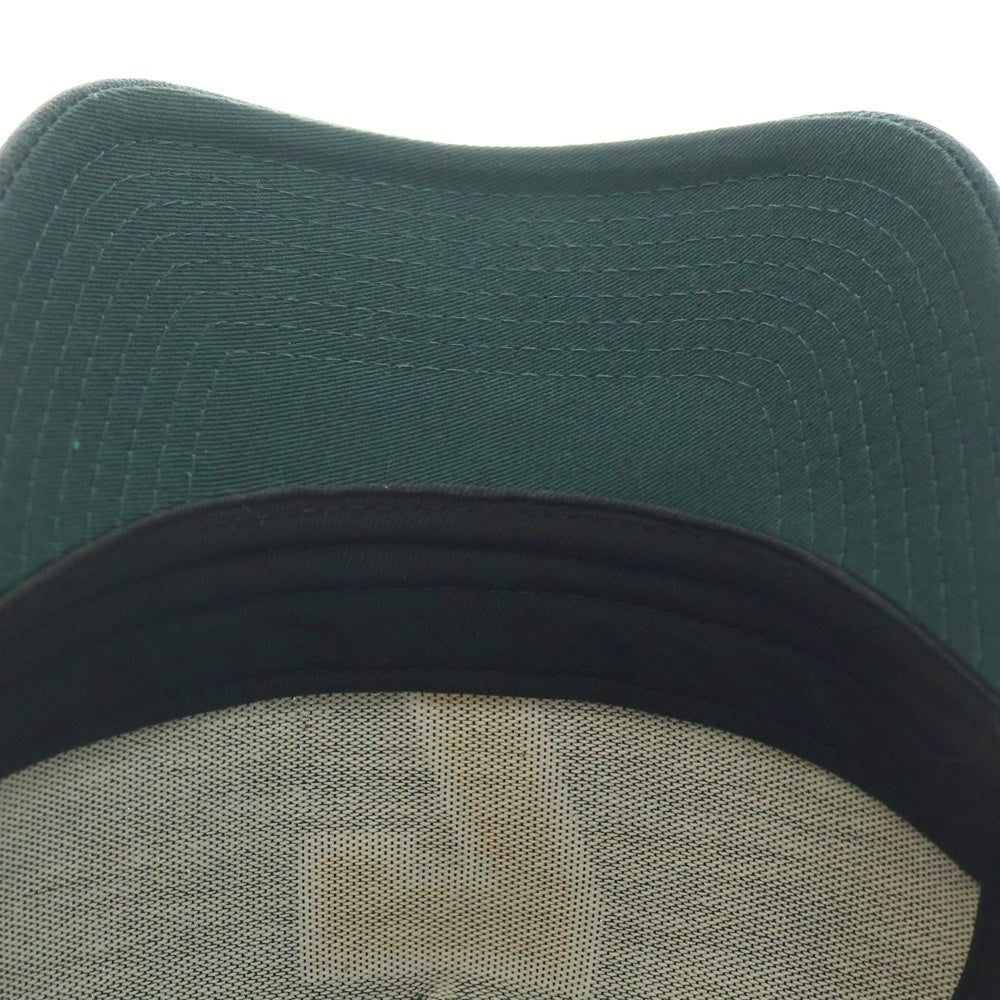 NEW ERA(ニューエラ) 9FORTY ナンバリングパイルパッチ 5パネル ベースボールキャップ 帽子 グリーン