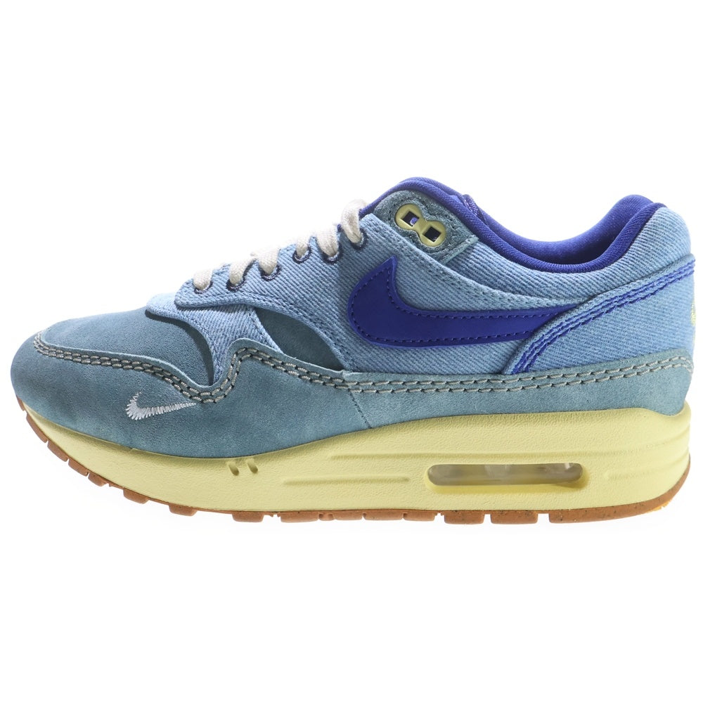 NIKE(ナイキ) AIR MAX 1 PRM DIRTY DENIM エアマックス ダーティ デニム ローカットスニーカー インディゴ US6.5/24.5cm レディース DV3050-300
