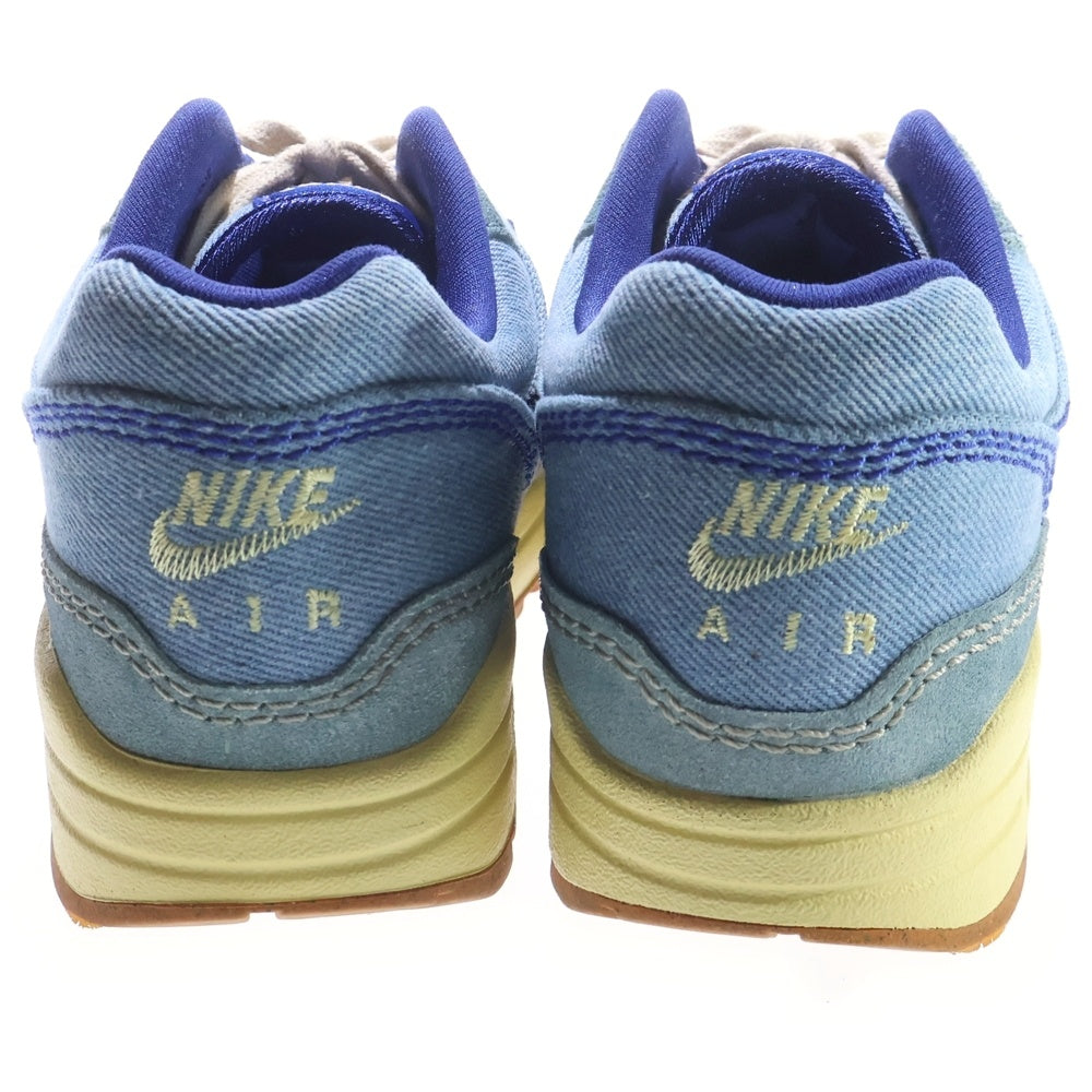 NIKE(ナイキ) AIR MAX 1 PRM DIRTY DENIM エアマックス ダーティ デニム ローカットスニーカー インディゴ US6.5/24.5cm レディース DV3050-300