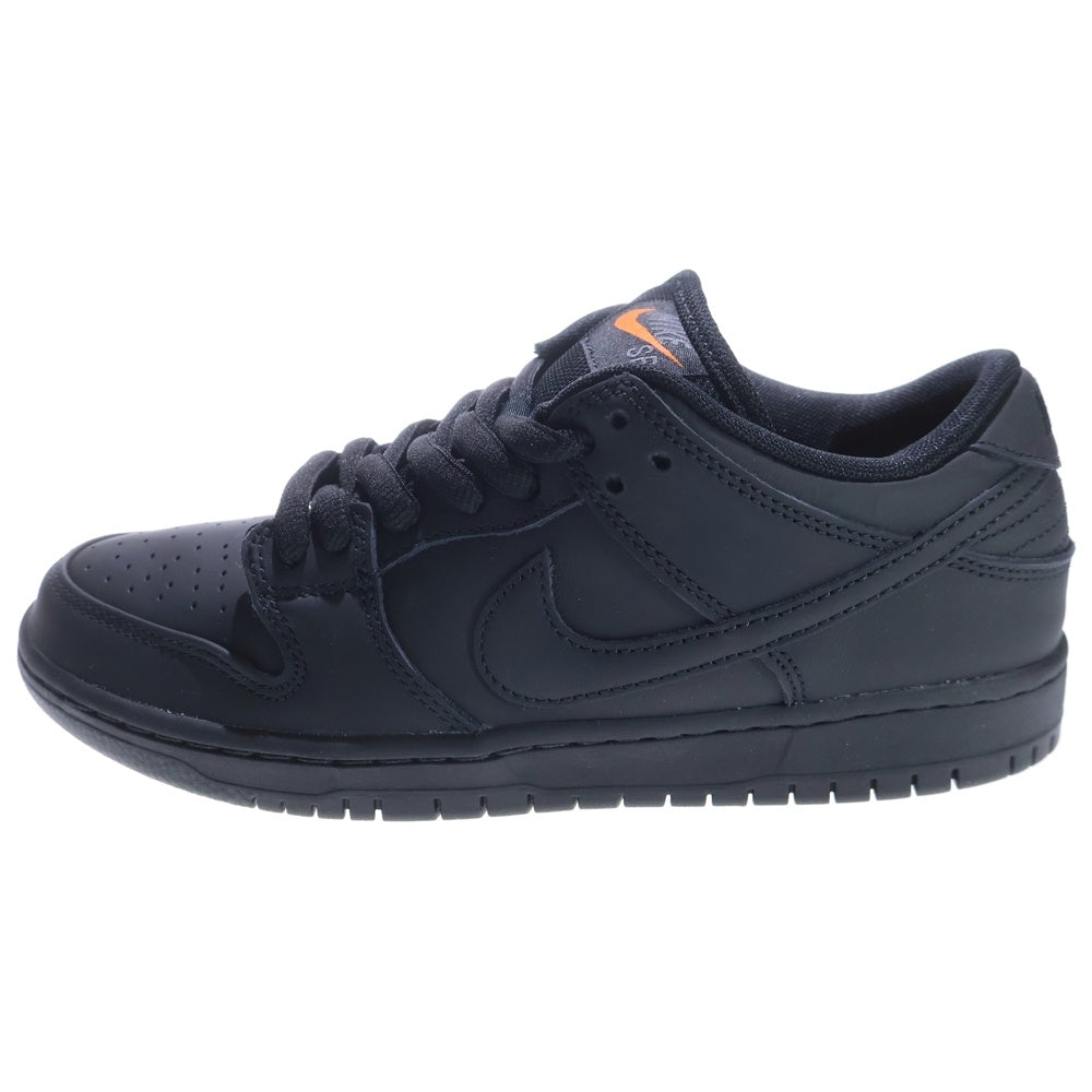 NIKE SB(ナイキエスビー) DUNK LOW PRO ISO ORANGE LABEL TRIPLE BLACK ダンク ロープロ ローカットスニーカー ブラック US7/25.0cm FJ1674-001