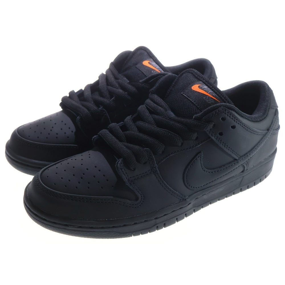 NIKE SB(ナイキエスビー) DUNK LOW PRO ISO ORANGE LABEL TRIPLE BLACK ダンク ロープロ ローカットスニーカー ブラック US7/25.0cm FJ1674-001