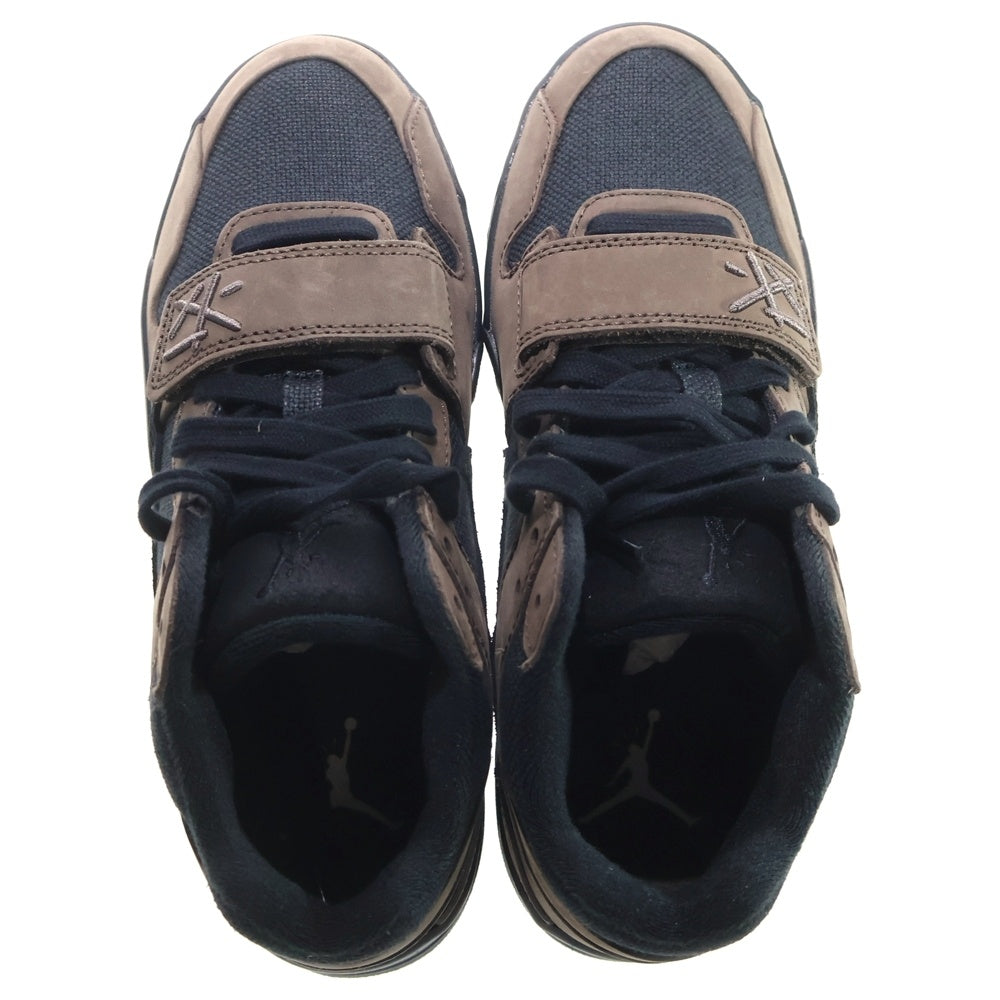 NIKE(ナイキ) ×TRAVIS SCOTT JORDAN JUMPMAN JACK TR トラヴィススコット ジャンプマンジャック ローカットスニーカー ブラウン/ブラック US7/25.0cm FZ8117-204