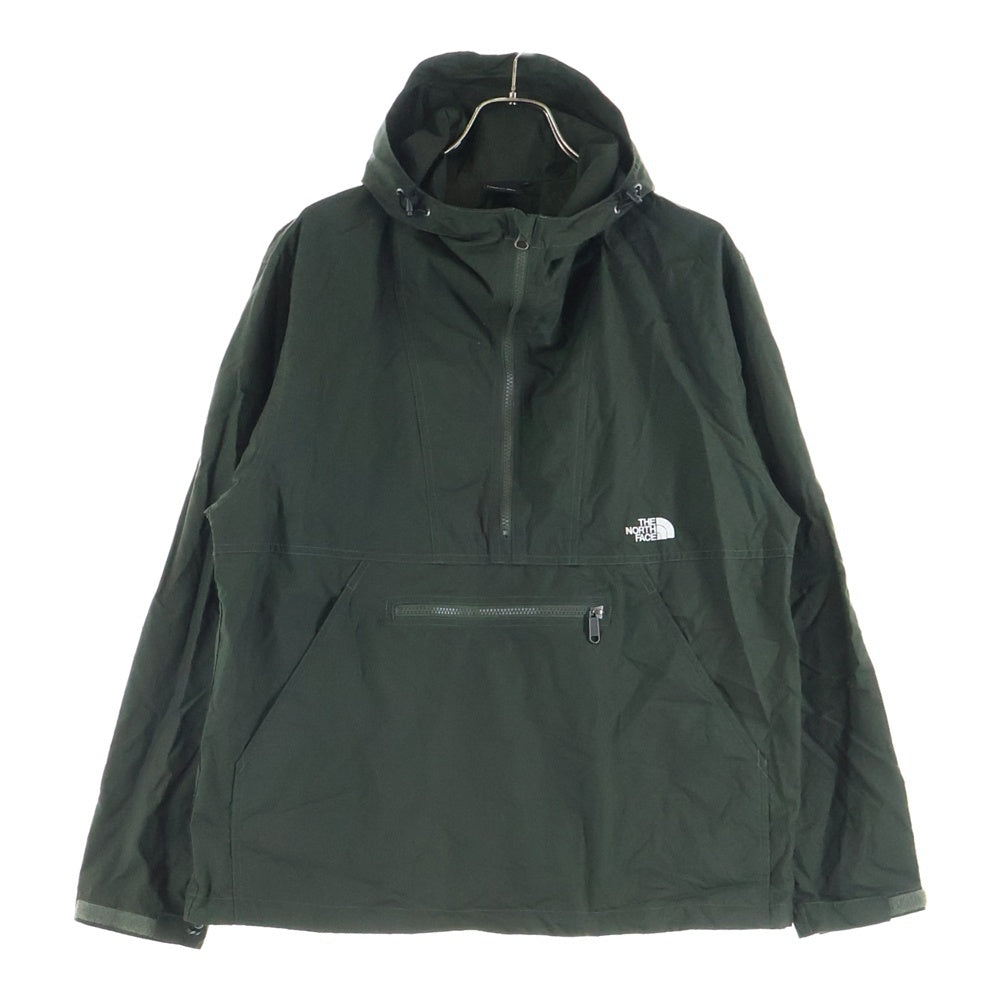 THE NORTH FACE(ザノースフェイス) COMPACT ANORAK コンパクトアノラック ナイロン プルオーバー ジャケット カーキ NP21735
