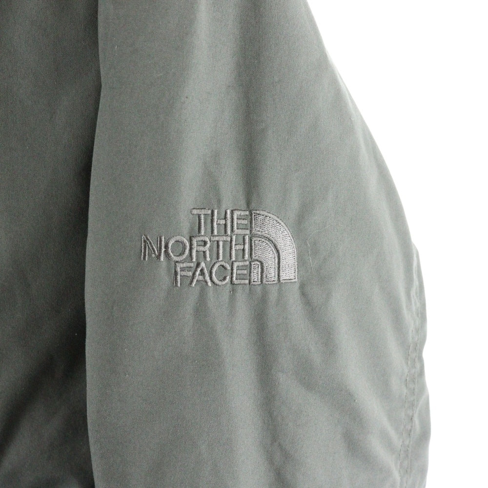 THE NORTH FACE PURPLE LABEL(ノースフェイスパープルレーベル) ファーフーデッド ジップアップダウンジャケット カーキ ND2970N