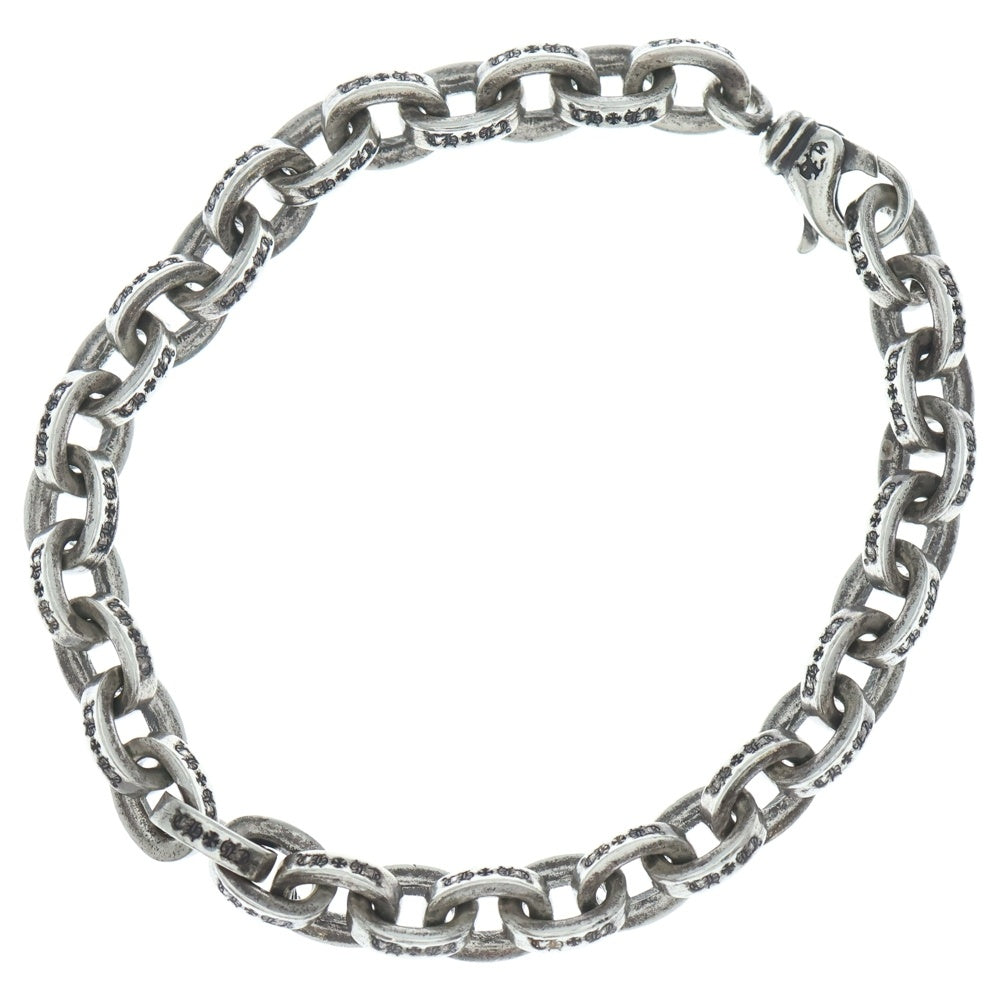 CHROME HEARTS(クロムハーツ) LARGE PAPER CHN ラージペーパーチェーン ブレスレット シルバー BCA170