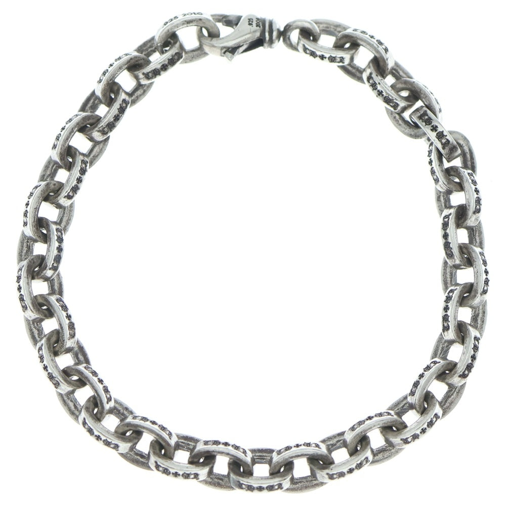CHROME HEARTS(クロムハーツ) LARGE PAPER CHN ラージペーパーチェーン ブレスレット シルバー BCA170